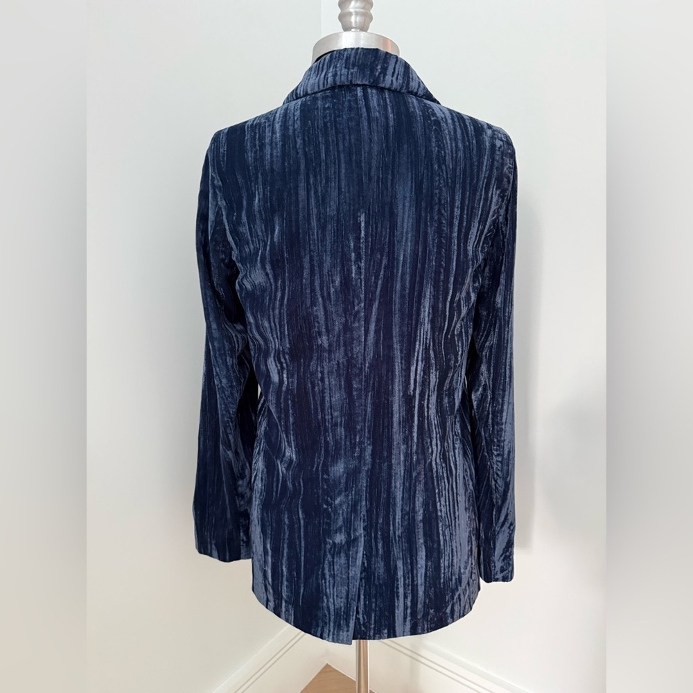 TOPSHOP Crinkle Velvet Jacket - Picture 10 of 13